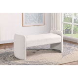 Joshua - Upholstered Accent Bench - Ivory