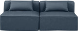 Cube - Modular 2 Seat Armless Sofa