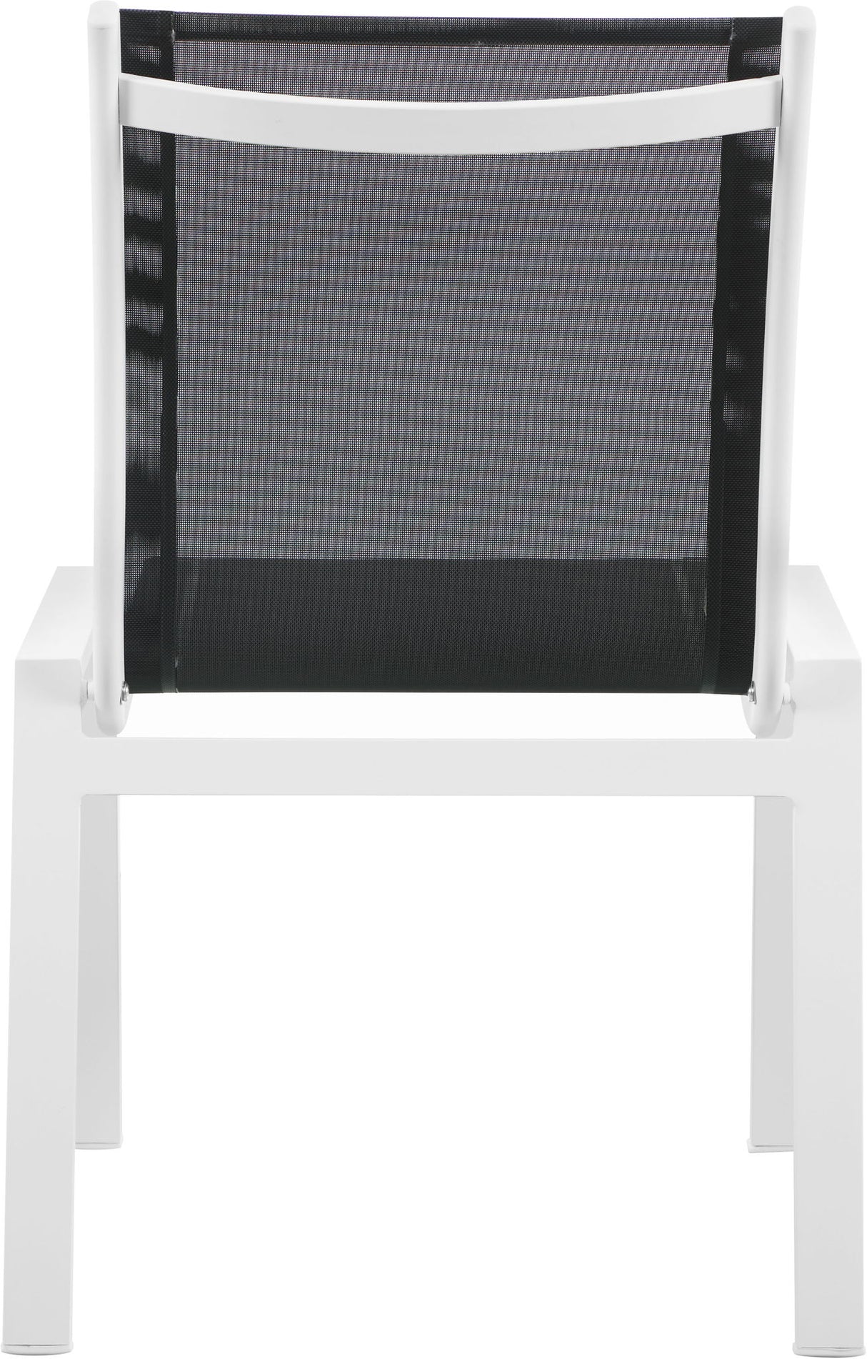 Nizuc - Outdoor Patio Dining Chair With White Frame (Set of 2)