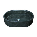 Bathroom Vessel Sink, Semi Polished Surface