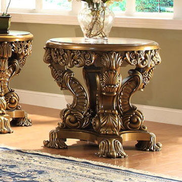 HD-8008 - End Table - Bronze
