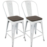 Oregon - High Back Counter Stool Set