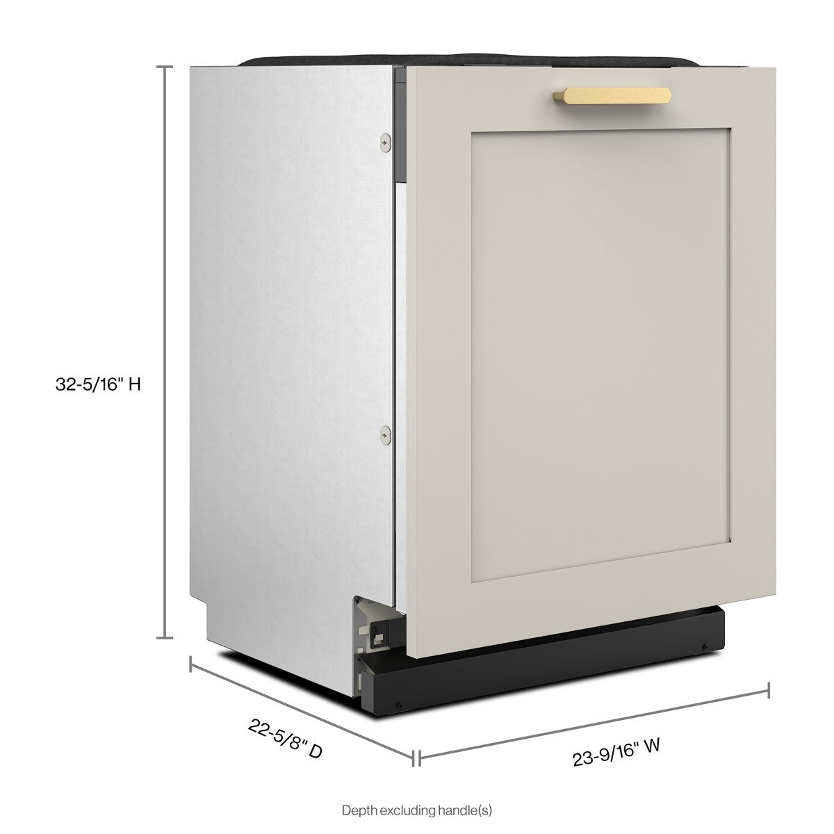 KitchenAid KDTF924PPA dishwasher dimensions