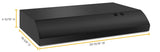 Maytag UXT3030ADB range hood dimension guide