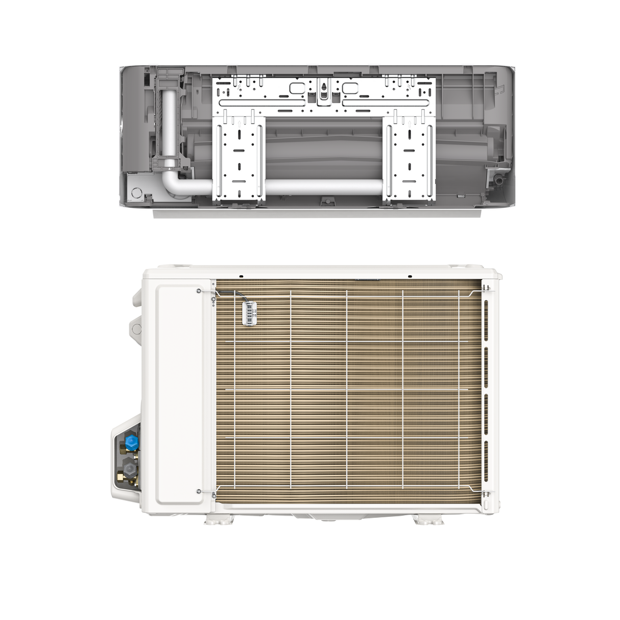 DIY Easy Pro® - R454B DIY 24K BTU Ductless Mini-Split Heat Pump Wall Mounted Air Handler, 230V, with 13' Communication Cable
