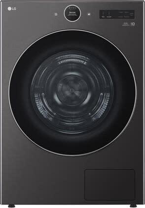 LG DLHC5502B Electric Dryer front view