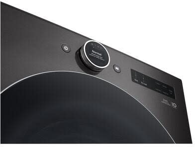 LG DLHC5502B Electric Dryer front view 3