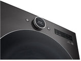 LG DLHC5502B Electric Dryer front view 3