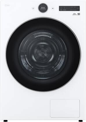 LG DLHC5502W Electric Dryer front view