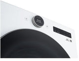 LG DLHC5502W Electric Dryer front view 3