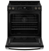 GE GRS600AVDS oven interior