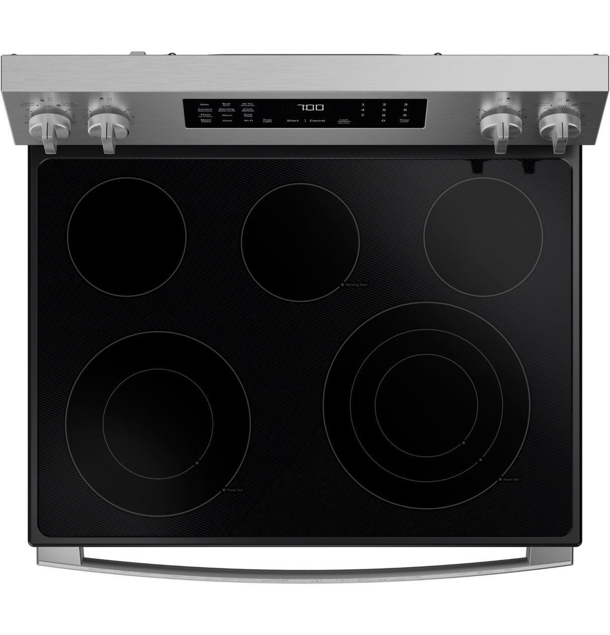 GE Profile PRF700AYFS radiant smoothtop cooktop