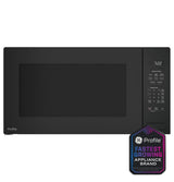 GE Profile PCWK22U1WDD 2.2 cu. ft. built-in sensor microwave oven front view