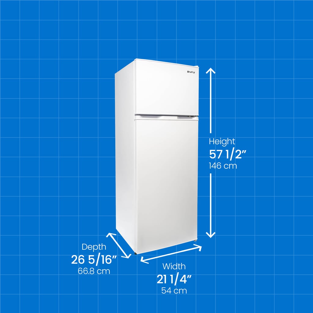 Danby DPF074V1WDB dimensions