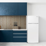 Danby DPF074V1WDB fridge in a kitchen setting