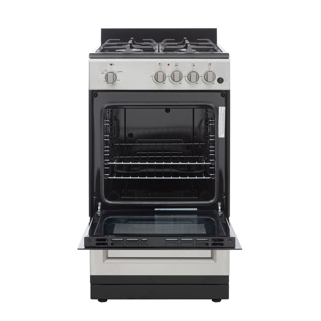 DR20V1BSSGLP Danby 20" Stainless Steel Gas Range - (DR20V1BSSGLP)