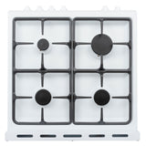 Danby DR24V1WGLP gas range cooktop detail