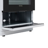Danby DR24V1WGLP gas range storage drawer detail