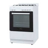 Danby DR24V1WGLP gas range, left side view