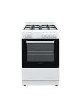 Danby DR24V1WGLP 24-inch gas range in white, front view