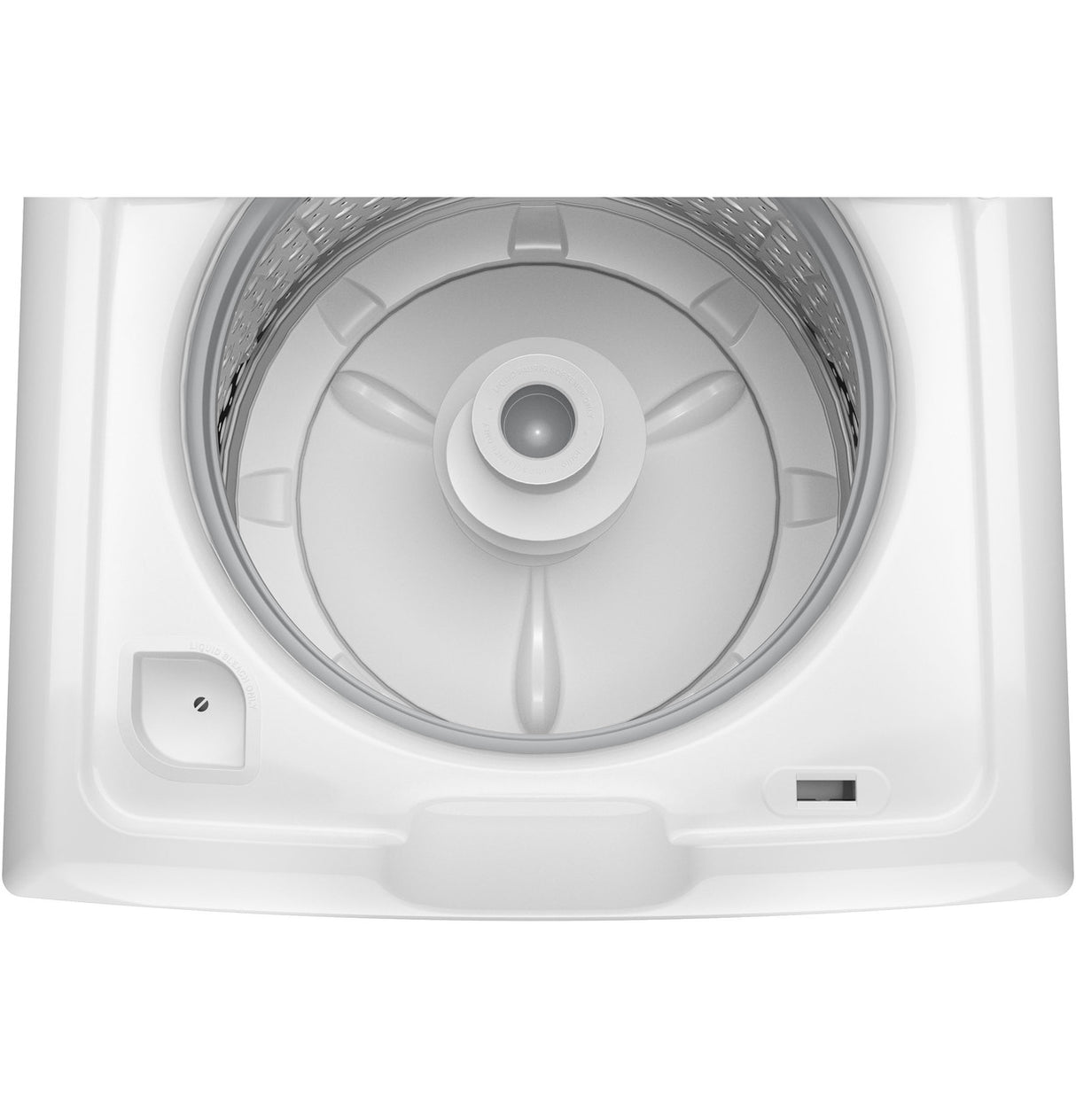 GE GTW485ASWWB washer lid open