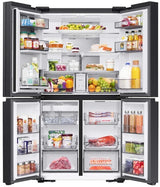 Dacor DRF36C500MT 36 Inch 4-Door French Door Refrigerator doors open interior view