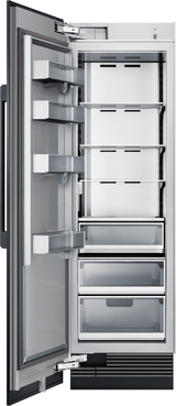 Dacor DRR24980LAP 24 Inch Panel Ready Column Refrigerator open interior view