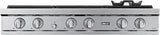 Dacor DTT48T960GS 48 Inch Gas Rangetop dimension view