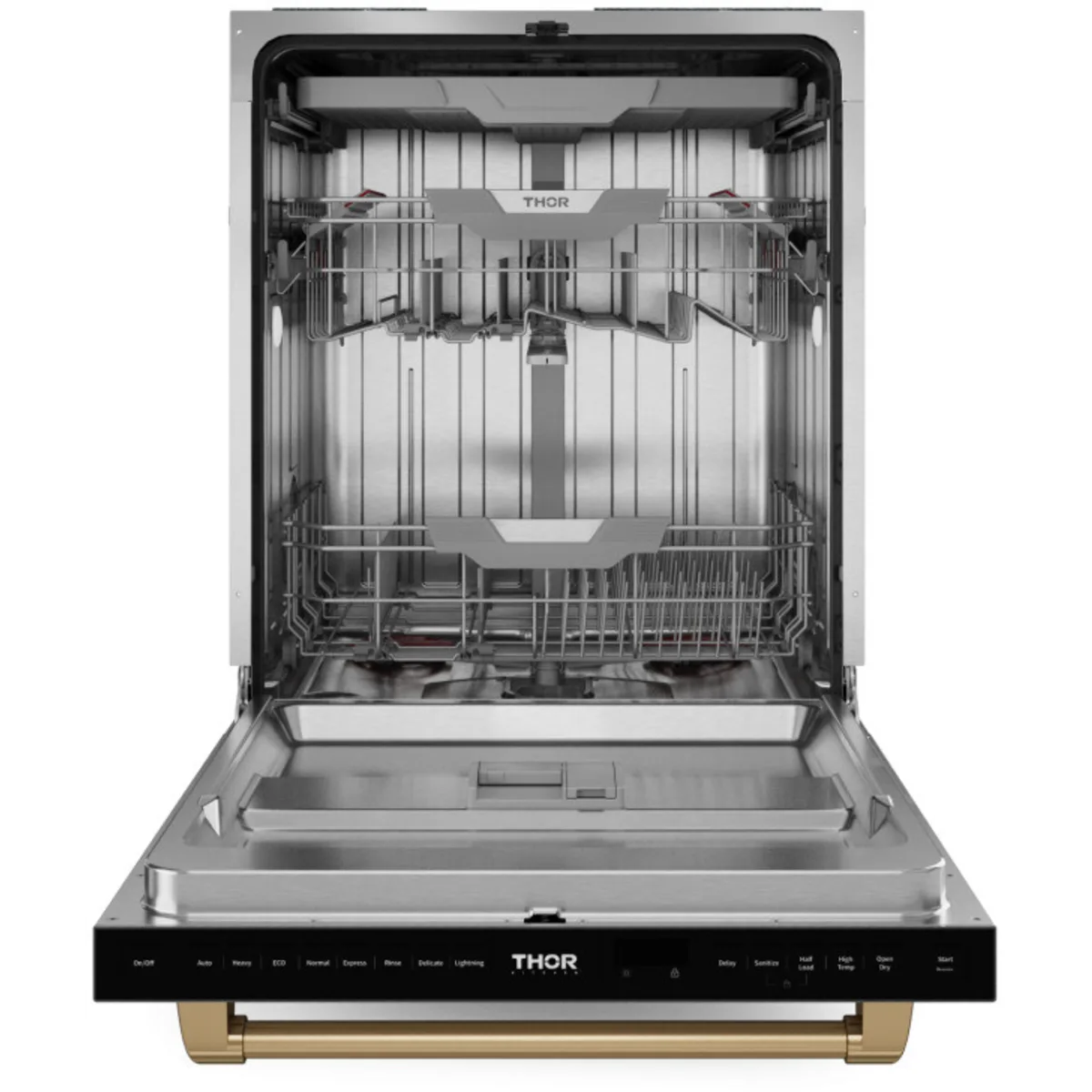 24 Inch Built-In Fully Integrated Dishwasher with 15 Place Setting Capacity
