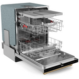 24 Inch Built-In Fully Integrated Dishwasher with 15 Place Setting Capacity