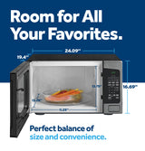 GE GCST20S1WSS 2.0 cu ft Countertop Microwave