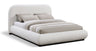 Vaughn - Chenille Bed With Black Base