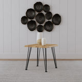 Hairpin - Leg End Table - Brown