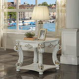 Vendome - 31" End Table - Antique Pearl