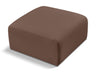 Arc - Faux Leather Ottoman