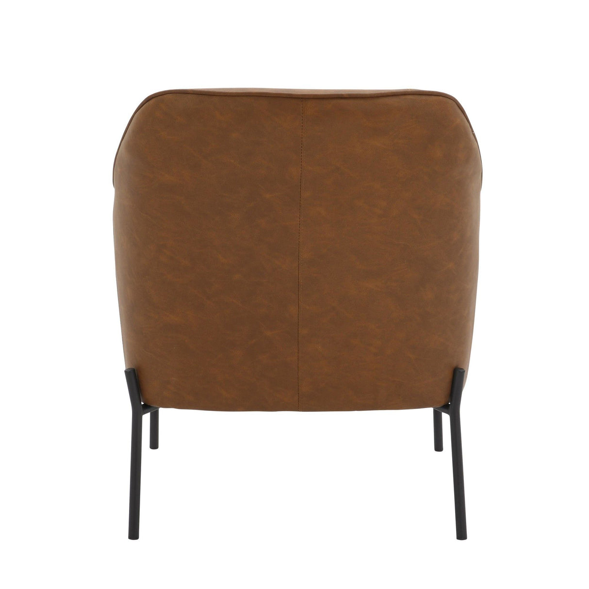 Daniella - Contemporary Accent Chair - Black Metal Legs