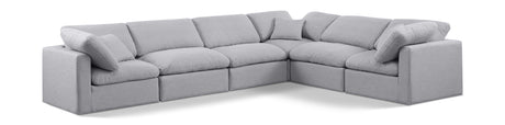 Indulge - Linen 6 Piece Modular Corner Sectional