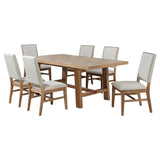 Middleton - Extension Leaf Dining Set With Upholstered Chairs