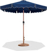 Amalfi - Patio Umbrella - Light Brown Base / Light Brown Pole