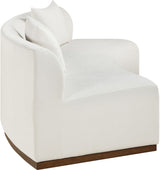 Avanti - 104" Chenille Fabric Upholstered Sofa