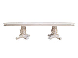 Vendome - 30" Dining Table With Pedestal Base - Antique Pearl