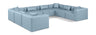 Cube - 8 Piece Modular Sectional