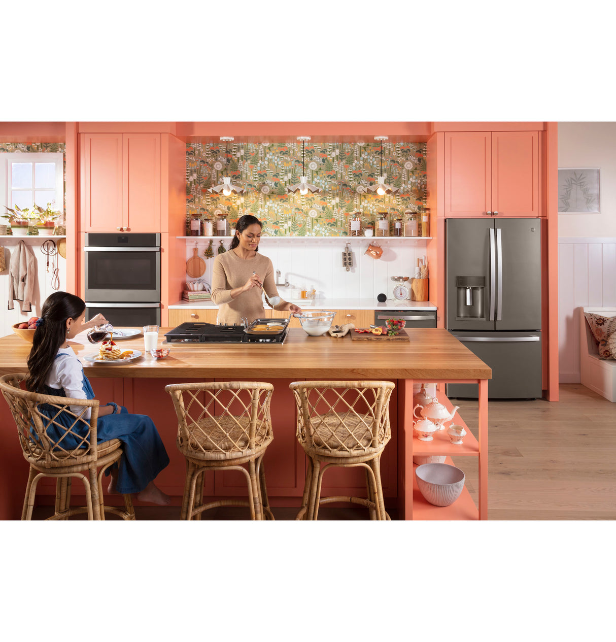 GE JGP5030SLSS - 30 in. 5-Burner Natural Gas Cooktop with Simmer Burner, Power Burner and Dishwasher Safe Grates - Stainless Steel