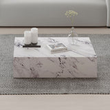 Fritzy - 48" Coffee Table - Engineered Stone