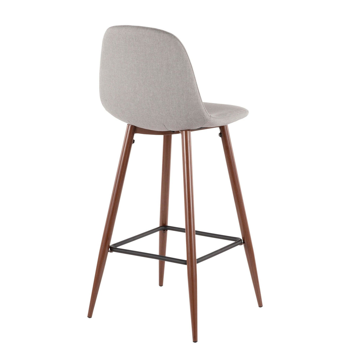 Pebble - 30" Fixed-Height Barstool (Set of 2) - Beige