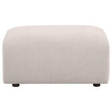 Burnett - Chenille Upholstered Ottoman