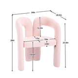 Coolmore Contemporary Designed Accent / Dining Chair With Armrests