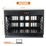 16 Bay Charging Cabinet For Laptop book, Locking Charging Station
