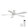 52" Ceiling Fan With 3 Color Dimmable LED Light, DC Reversible Motor, 6 Speed Settings