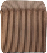 Roy - Microsuede Ottoman / Stool